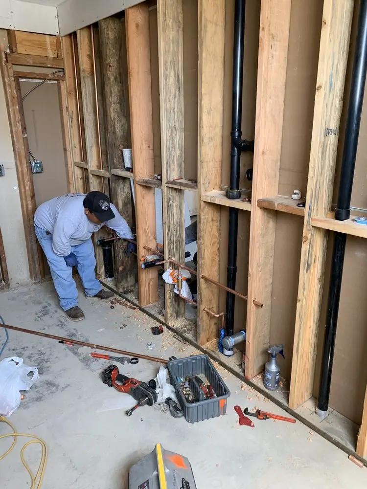 Commercial rough-in plumbing for Trenchless Sewer Repair in Shawnee